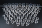 Glasservis, 69 delar, "Diamant", Kosta Boda.