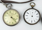 Fickur och kedjor, ett parti, bl.a Railway Timekeeper, Österrike.