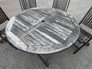 Trädgårdsgrupp, 5 delar, teak. Brafab.