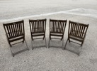 Trädgårdsgrupp, 5 delar, teak. Brafab.