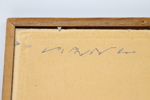 Max Walter Svanberg, litografi, signerad och daterad 57 i trycket,