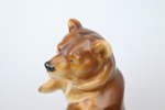 Figurin, björn. porslin, Royal Dux.