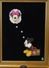 Joakim Lindstrup, tavlor, 3 st, Musse Pigg, Disney, Jie Gantofta.