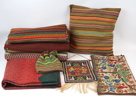 Textil, allmoge m.m, 8 delar.