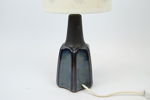 Bordslampa, stengods, Söholm, Danmark.
