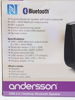 Högtalare, NFC och bluetooth, Andersson, obegagnad.