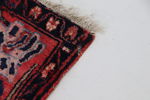 Matta, orientalisk, handknuten, ull.