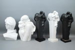 Figuriner, 5 st, keramik, Jie.
