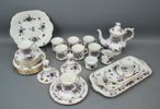 Kaffeservis, 27 delar, porslin, "Victorian Violets", Hammersby.