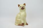 Figurin, katt, keramik, Price, Kensington, England.