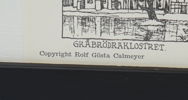 Gösta Calmeyer, "Österlen", tryck.