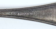 Daniel Eklund, matgafflar, 4 st, silver, Kalmar 1862.