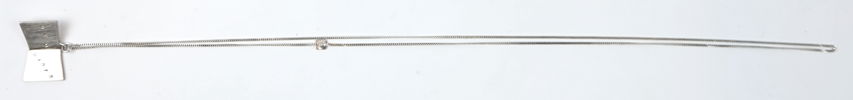 Gustav Nordholm, halskejda med hänge, sterlingsilver 925.
