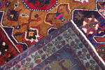 Matta, Isfahan, handknuten, ull.