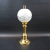 Fotogenlampa, mässing/glas, G.V. Harnisch Efterträdare.