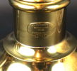 Fotogenlampa, mässing/glas, G.V. Harnisch Efterträdare.