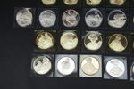 Samlarmynt, 50 st, silver 925, "Rembrandt", Franklin Mint.