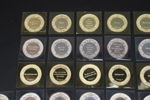 Samlarmynt, 50 st, silver 925, "Rembrandt", Franklin Mint.