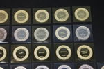 Samlarmynt, 50 st, silver 925, "Rembrandt", Franklin Mint.