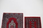 Mattor, 2 st, orientaliska, handknutna, ull.