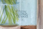 Kerstin Lundberg Stenman, "Peace in our time", olja på duk, signerad, 1985.