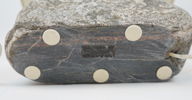 Bordslampa, sten, Svane Stone, Scandinavian Stone Light, Ateljé Lyktan AB, 1970-tal.