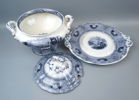 Terrin, flintgods, Cararra, Gustavsberg, 1800-talets mitt.