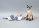 Figuriner, 3 st, porslin, Bing & Gröndahl.