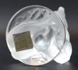 Figuriner, 2 st, glas, Lalique, Paris.