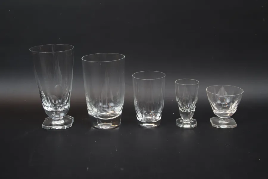 Glas, 56 st, Samuelssons Glas, Kosta.