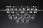 Eva Englund, glas, 24 st, "Maja", Orrefors.