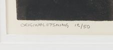 Per Svensson, originaletsning, nr 12/50, signerad, 1969.
