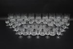 Bengt Edenfalk, glas, 51 st, 4 st olika modeller, Corona, Royal Krona.
