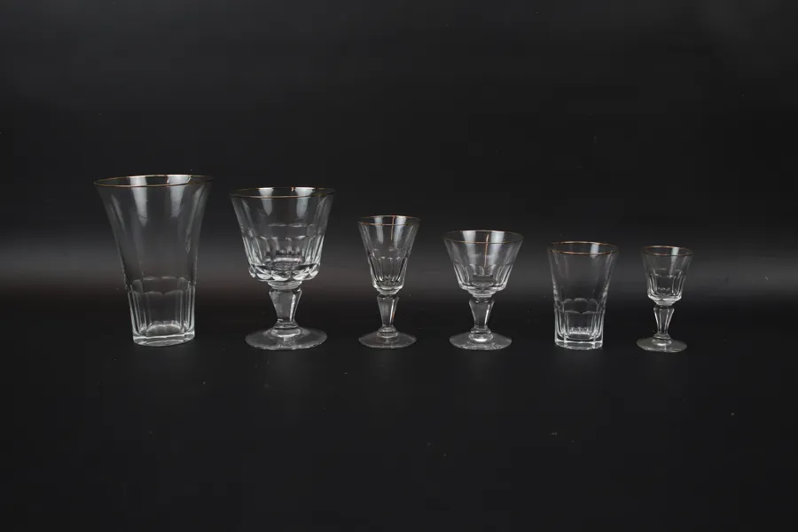 Glas, 58 stm 6 olika modeller.