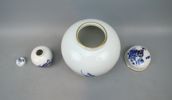 Lockurnor, 2 st, porslin, Royal Copenhagen.