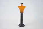 Kjell Engman, "Dressboy", skulptur, glas, ur serien Catwalk,  Kosta Boda, signerad.