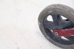 Rollator, höj/sänkbara handtag, metall/plast.