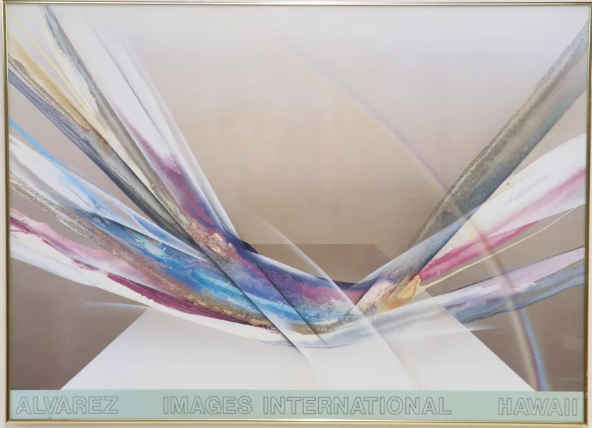 Affisch, "Alvarez Images International Hawaii".