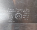 Chokladvärmare till mjukglass, metall, Server Products Inc.