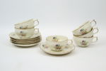 Teservis, 6 delar, porslin, "Sanssouci", Rosenthal.