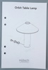 Bordslampa, metall/glas, ''Orbit'', Hübsch.