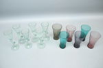 Glas, 6+6 st, Ture Berglund, Skansen och Trelleborg.
