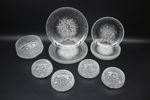 Tapio Wirkkala, servisdelar, 14 st, glas, Ultima Thule, Ittala.