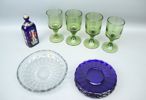Glas, 11 delar, Gullaskruf, bl.a Hugo Gehlin.