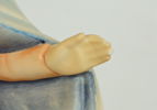 Julkrubba med 16 figurer av porslin, M.I. Hummel, Goebel.