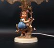 Bordslampa, porslin, M.I. Hummel, Goebel, Tyskland.