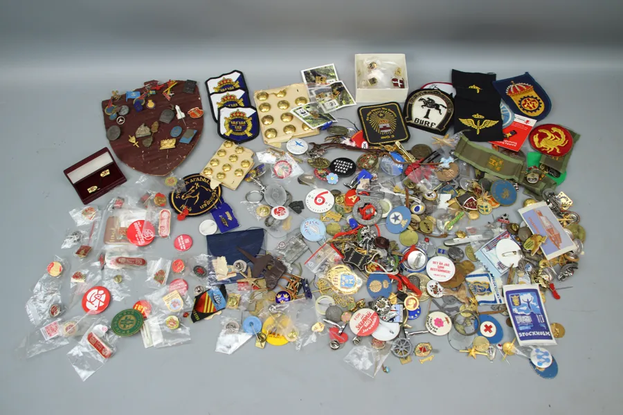 Pins m.m, ett parti.
