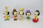 Snobbenfigurer, plast, McDonalds, år 2000.