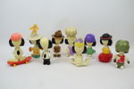 Snobbenfigurer, plast, McDonalds, år 2000.