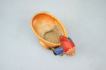 Tomte, figurin/ytterfoder, keramik.